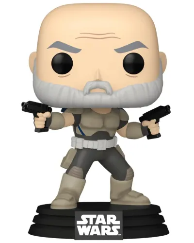 Фигурка Funko POP! Bobble Star Wars Clone Wars Captain Rex (No Helmet) (Ultra LE) (Exc) (847) 93437