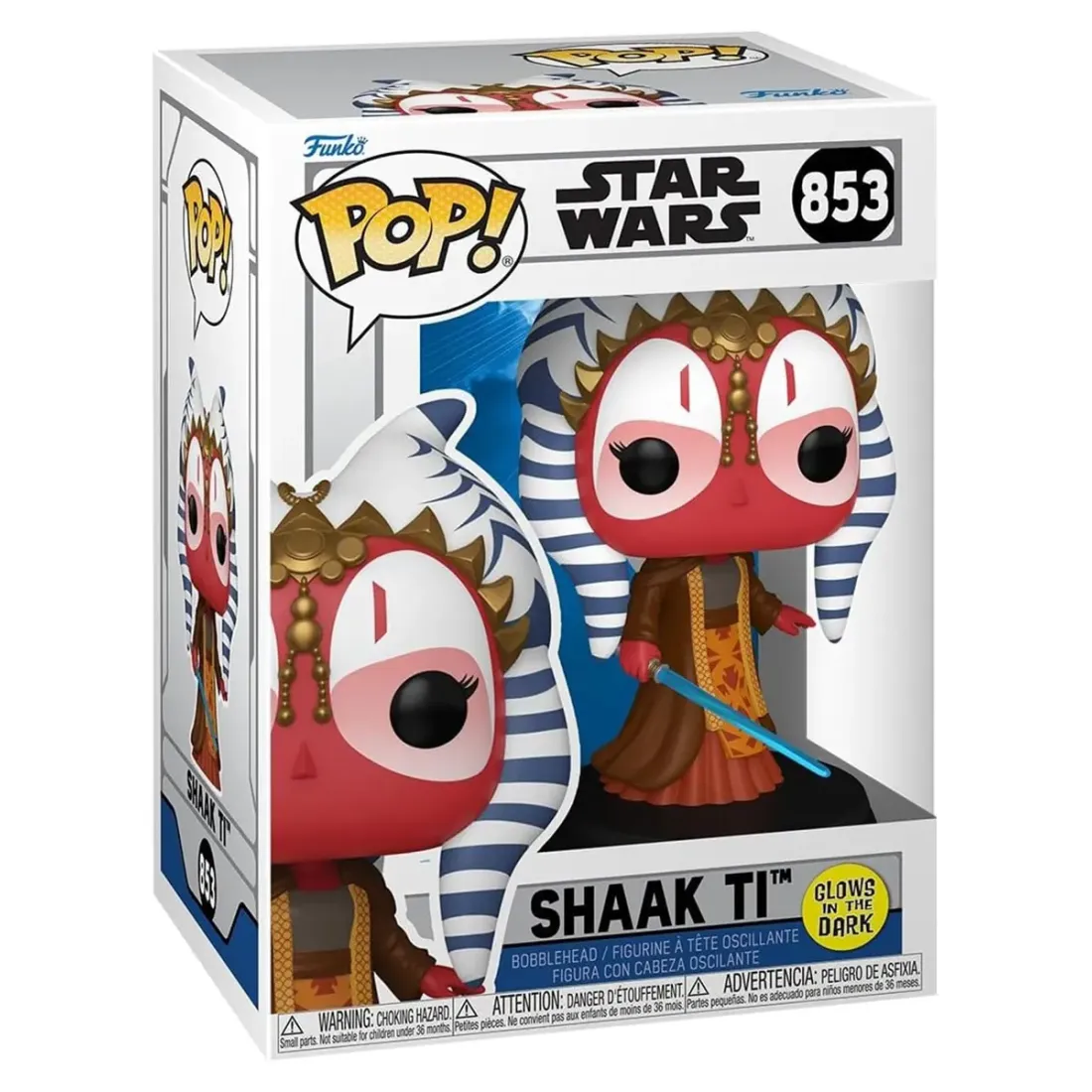 Фигурка Funko POP! Bobble Star Wars Clone Wars Shaak Ti (GW) (853) 93360