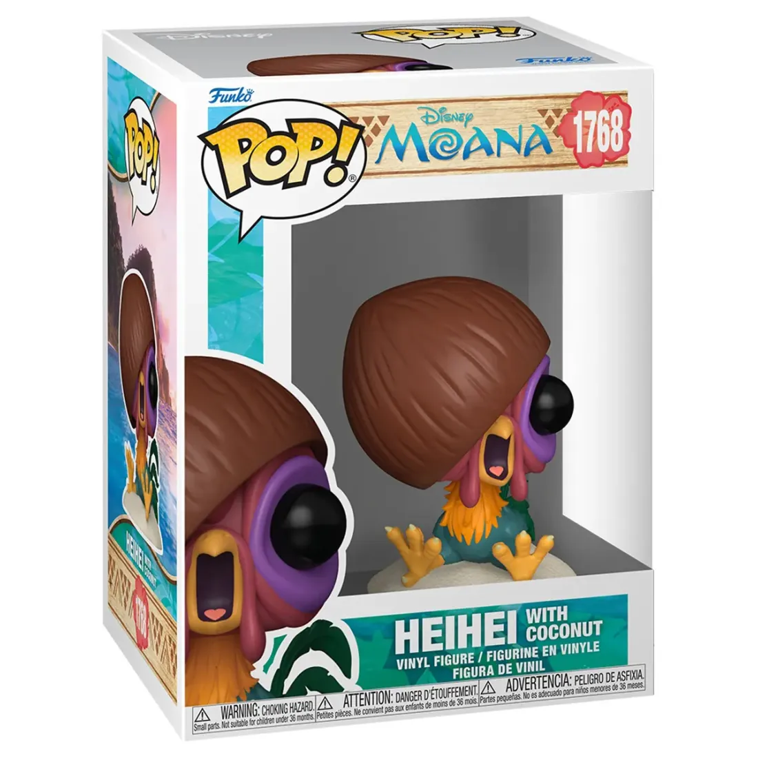 Фигурка Funko POP! Disney Moana Hei Hei w/Coconut (1768) 94412