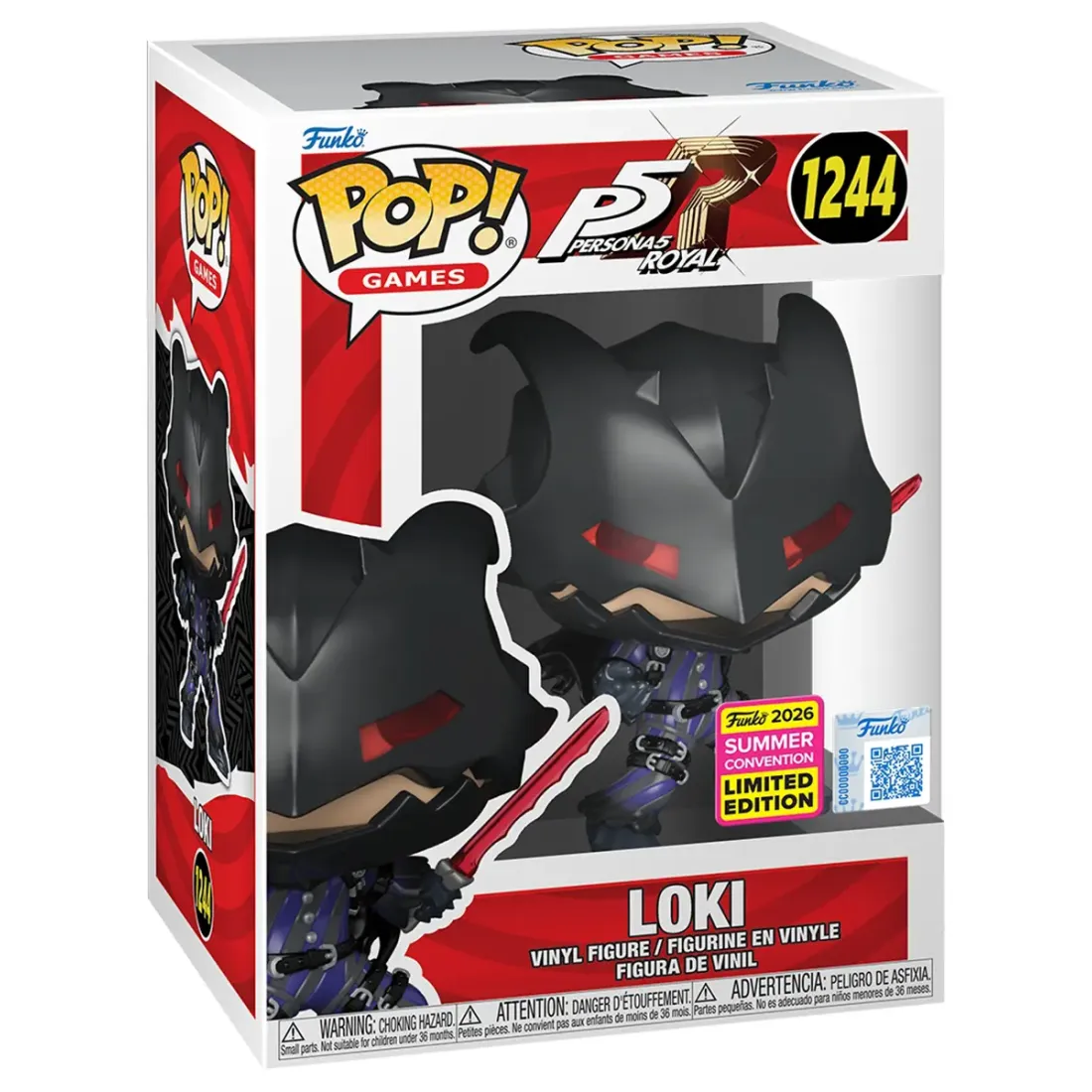 Фигурка Funko POP! Games Persona 5 Loki SDCC26 (Exc) (1244) 92593