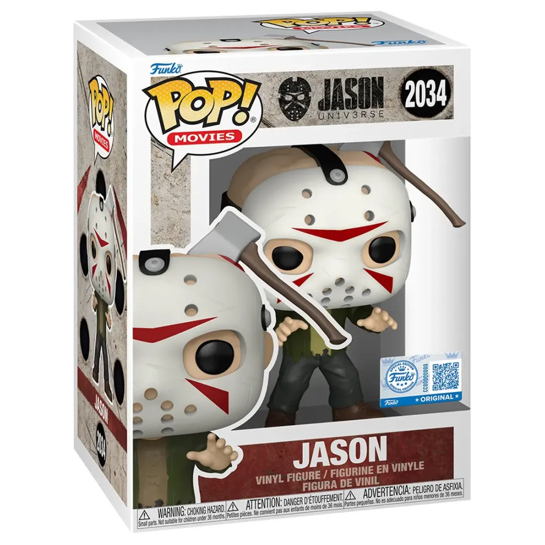 Фигурка Funko POP! Movies Jason Universe Jason w/Axe Head (Exc) (2034) 92013