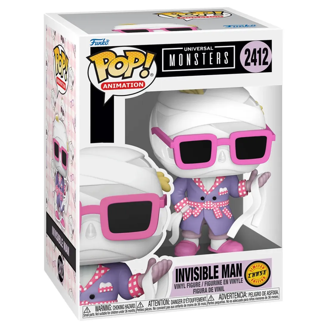 Фигурка Funko POP! Movies Universal Monsters S6 Invisible Man (2412) 92883