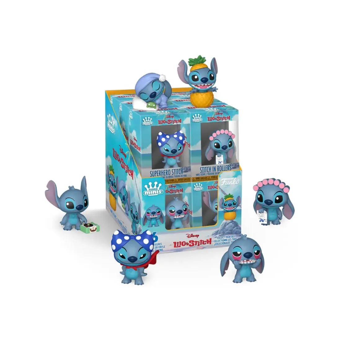 Фигурка Funko Minis Disney Lilo & Stitch 1 штука в ассортименте (из 6) 94067