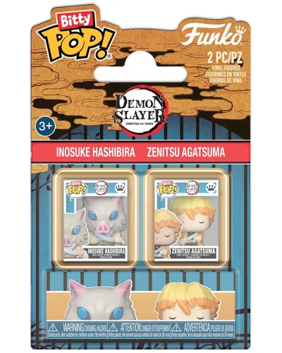 Набор Funko Bitty POP! Demon Slayer Inosuke Hashibira & Zenitsu Agatsuma 2шт 93997