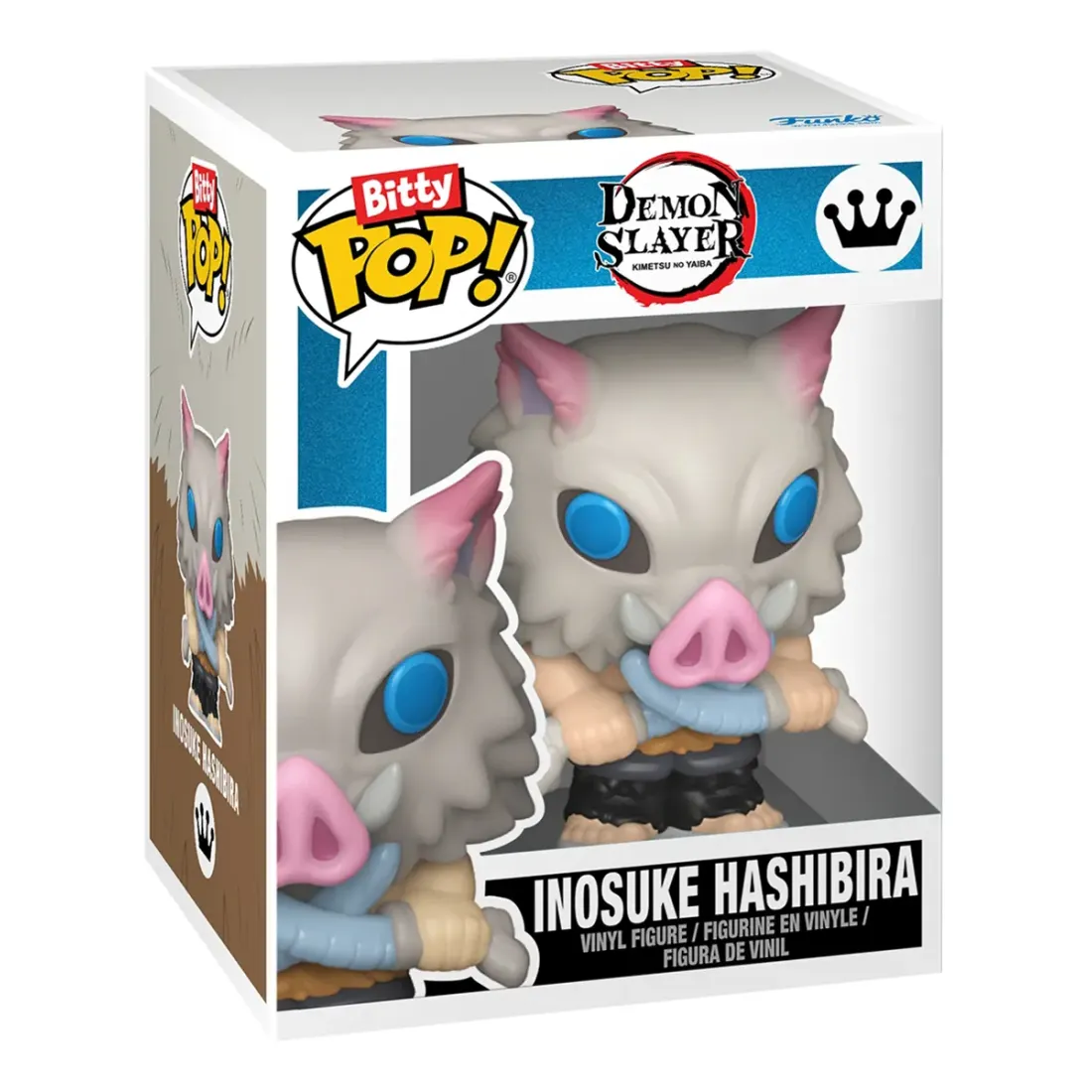 Набор Funko Bitty POP! Demon Slayer Inosuke Hashibira & Zenitsu Agatsuma 2шт 93997