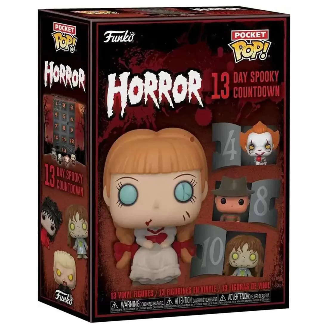 Набор подарочный Funko Advent Calendar Horror 13 Day Spooky Countdown (Pkt POP) 13 фигурок72360