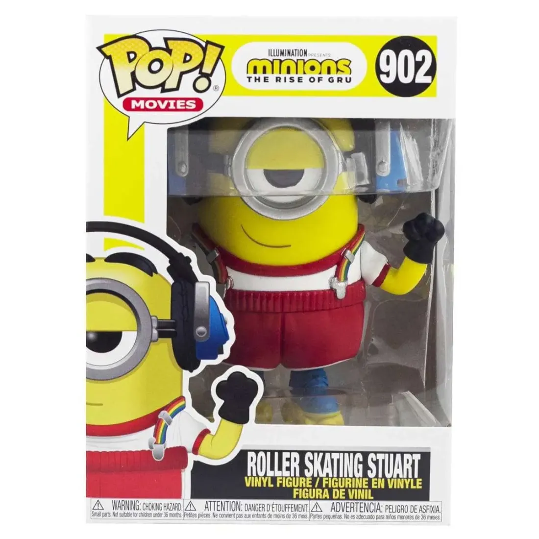 Фигурка Funko POP! Movies Minions 2 Roller Skating Stuart (902) 47802