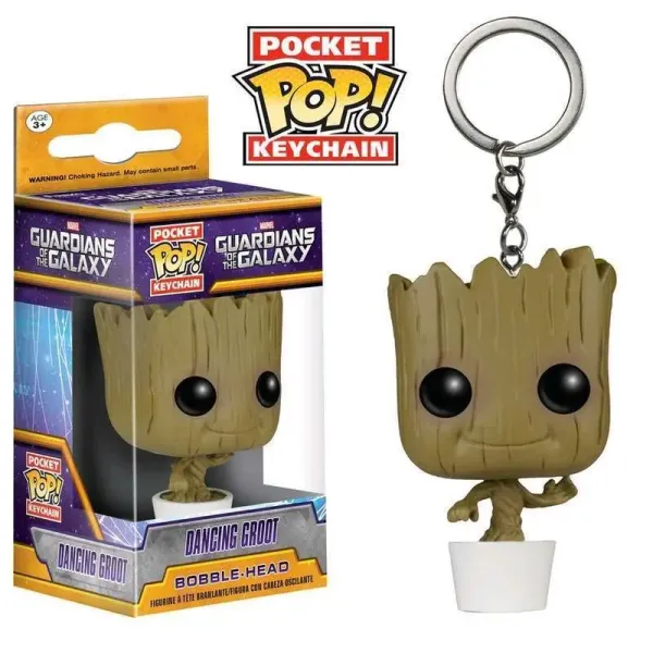 Брелок Funko Pocket POP! Marvel Guardians Of The Galaxy Dancing Groot 6715