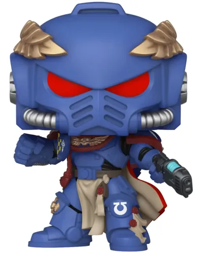 Фигурка Funko POP! Games Warhammer 40K Ultramarines Captain (1288) 93512