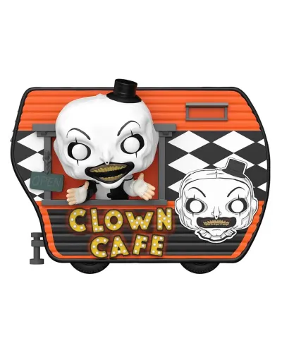 Фигурка Funko POP! Rides Terrifier 2 Art With Clown Cafe (149) 93401