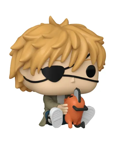 Фигурка Funko POP! Animation Chainsaw Man Denji with Pochita (1971) 86484
