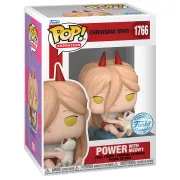 Фигурка Funko POP! Animation Chainsaw Man Power Meowy w/(FL) Сhase (Exc) (1766) 84413