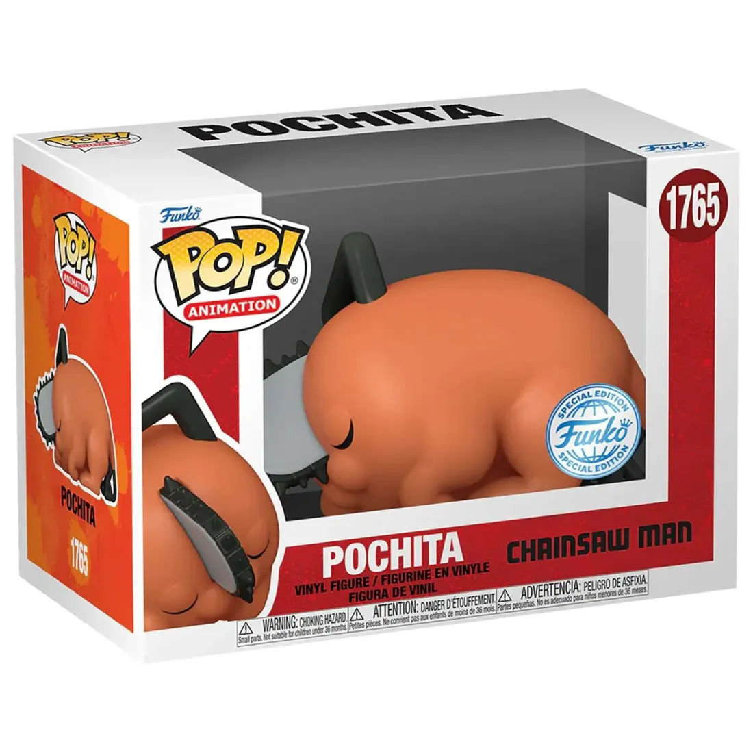 Фигурка Funko POP! Animation Chainsaw Man Sleeping Pochita (Exc) (1765) 84412