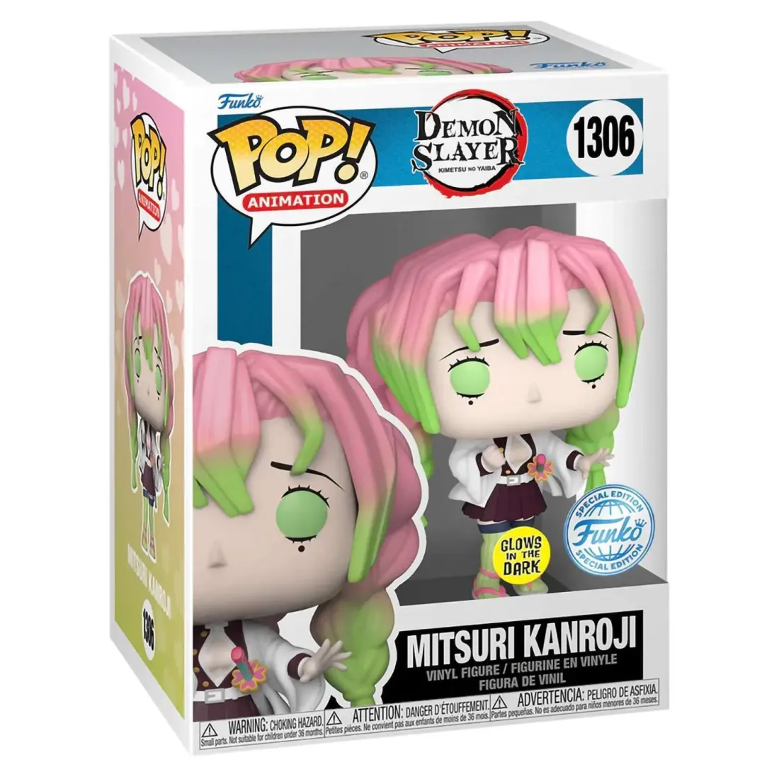 Фигурка Funko POP! Animation Demon Slayer Mitsuri Kanroji (GW) (Exc) (1306) 76702