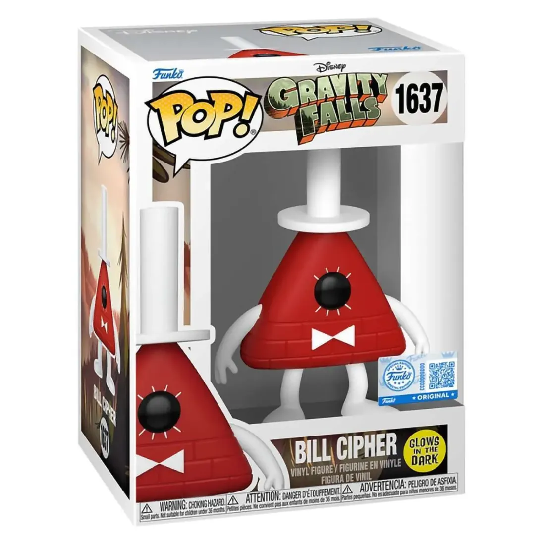 Фигурка Funko POP! Animation Gravity Falls Bill Cipher (GW) (Exc) (1637) 89328