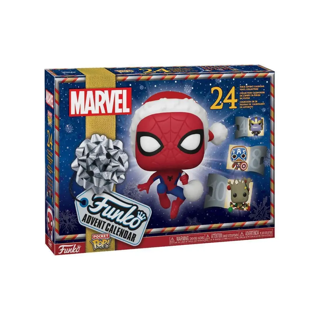 Набор подарочный Funko Advent Calendar Marvel Holiday 2022 (Pkt POP) 24 фигурки 62093
