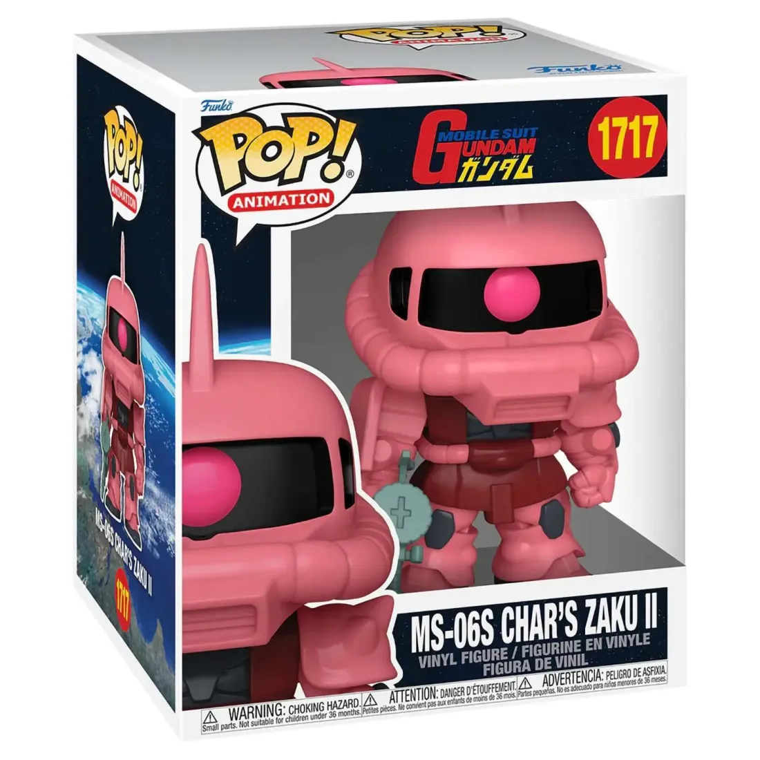 Фигурка Funko POP! Animation Mobile Suit Gundam MS-06S Chars Zaku II 6