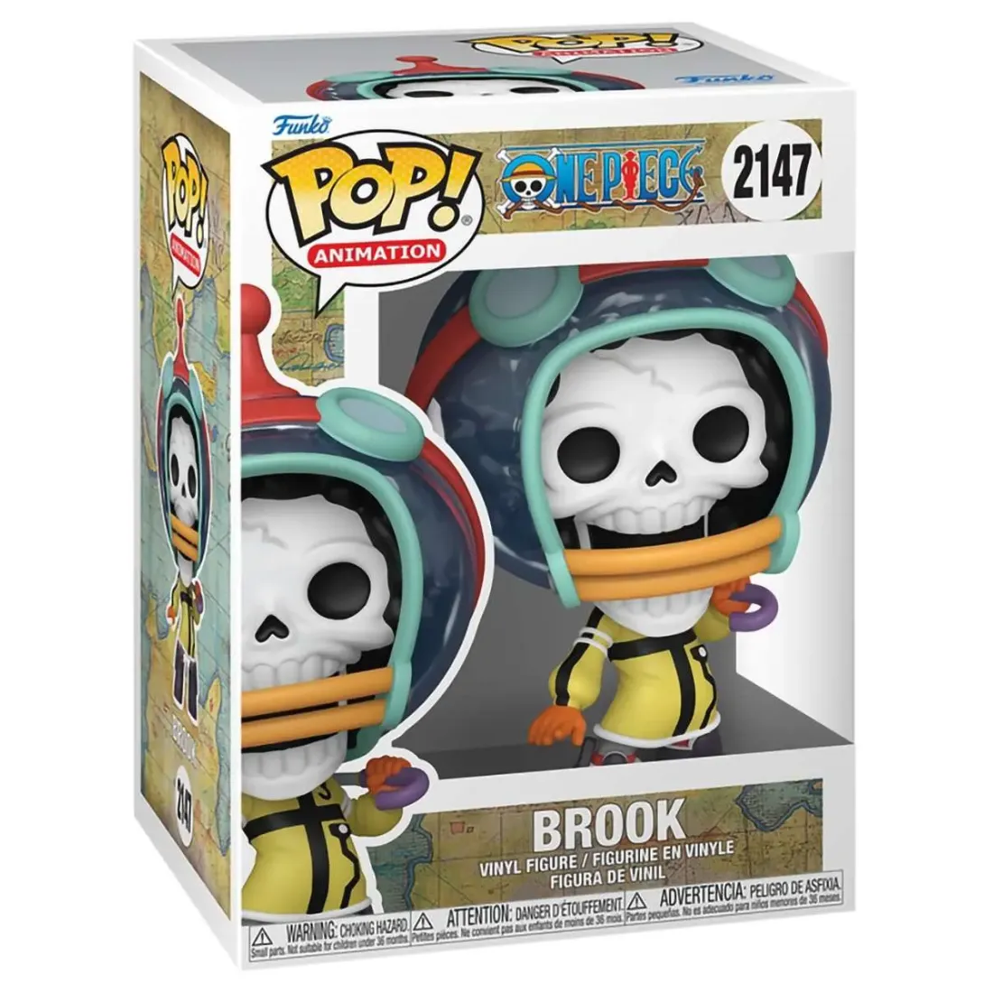 Фигурка Funko POP! Animation One Piece Brook (Egghead Arc) (2147) 86516