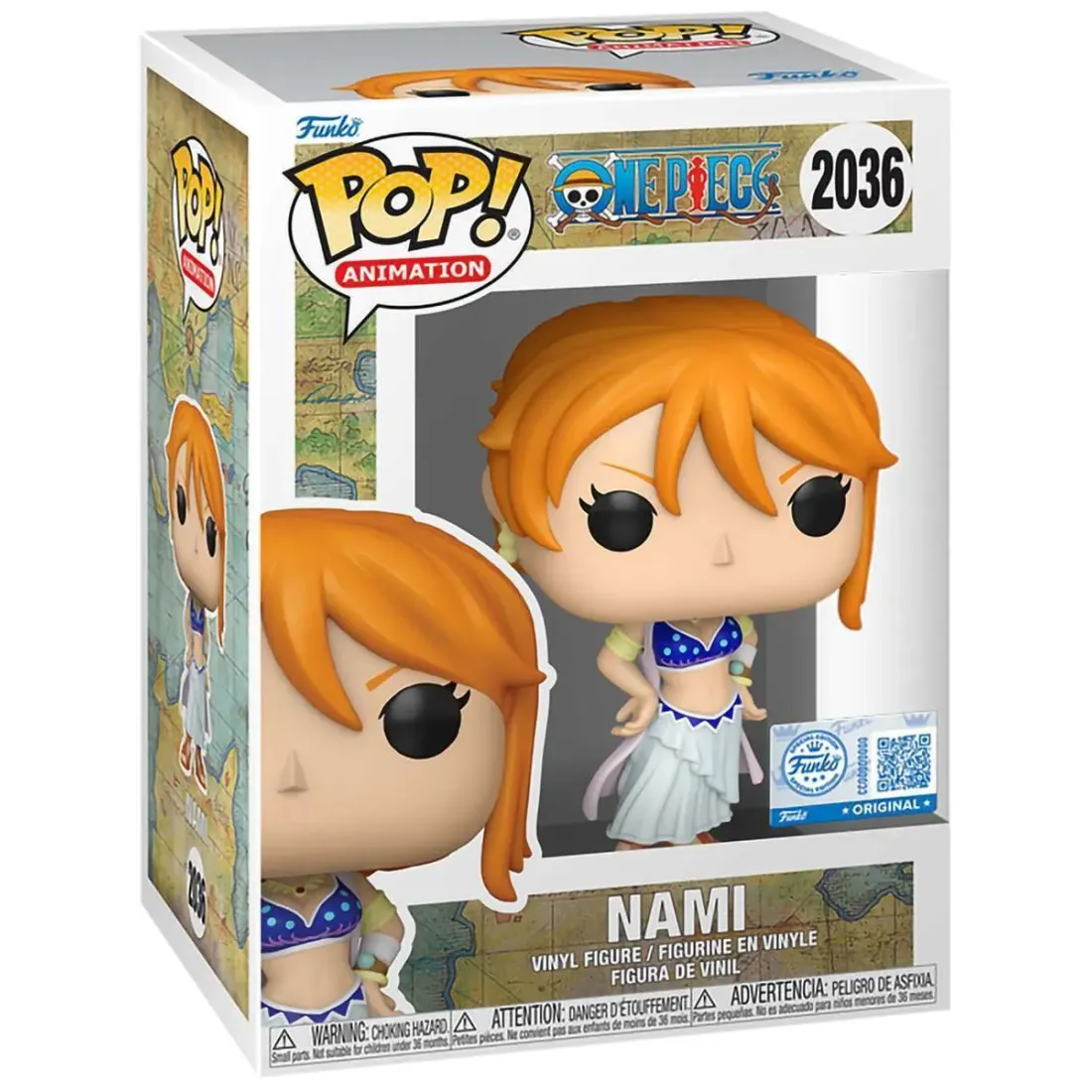 Фигурка Funko POP! Animation One Piece Nami (Alabasta Arc) (Exc) (2036) 88642
