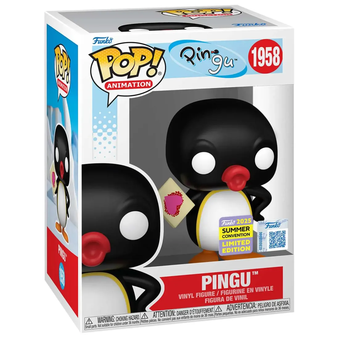 Фигурка Funko POP! Animation Pingu Pingu SDCC25 (Exc) (1958) 87940