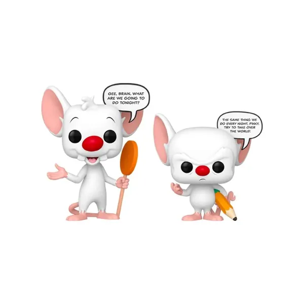 Фигурка Funko POP! Animation Pinky & The Brain Pinky & The Brain (GW) (Exc) 2PK 88401