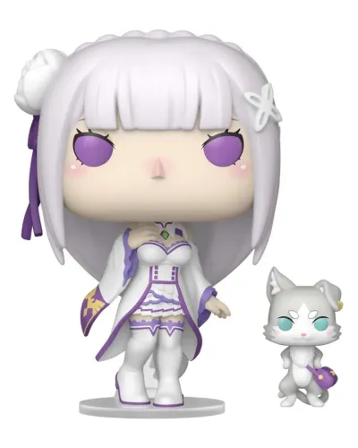 Фигурка Funko POP! Animation Re:Zero Emilia w/Puck (2112) 86515