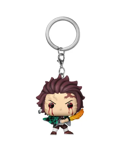 Брелок Funko Pocket POP! Demon Slayer Tanjiro Kamado (Sun Breathing) 85334