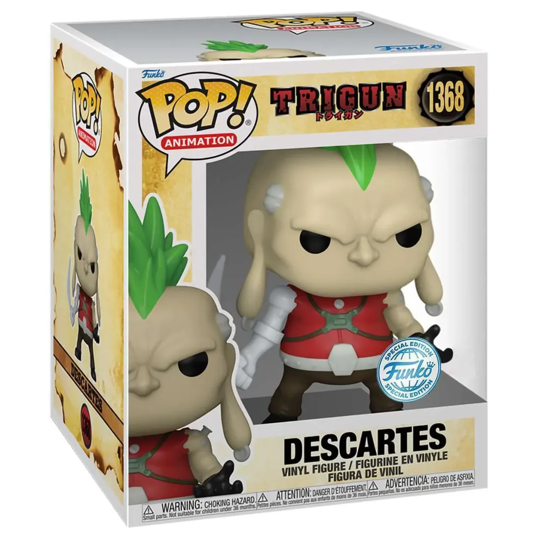 Фигурка Funko POP! Animation Trigun Descartes (Exc) 6