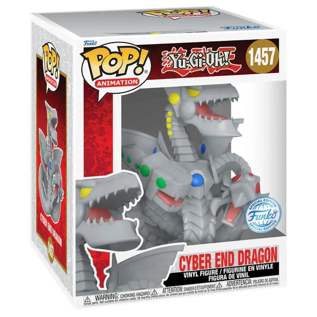 Фигурка Funko POP! Animation Yu-Gi-Oh! Cyber End Dragon 6