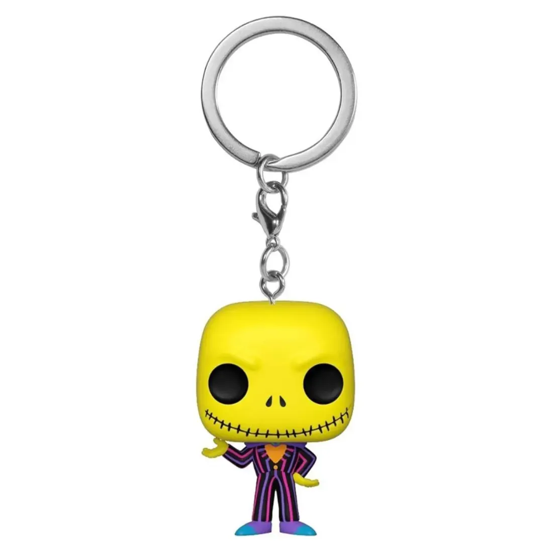 Брелок Funko Pocket POP! Disney TNBC Jack Skellington (BLKLT) 63966
