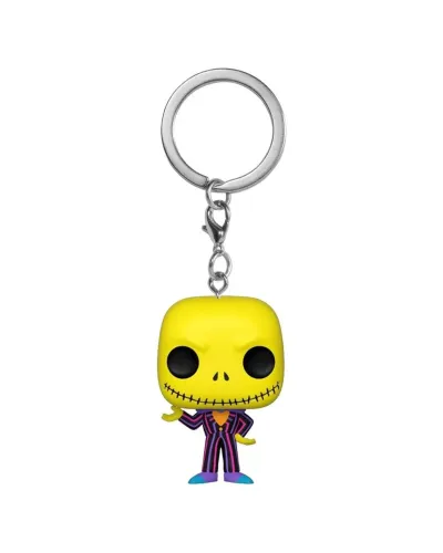 Брелок Funko Pocket POP! Disney TNBC Jack Skellington (BLKLT) 63966
