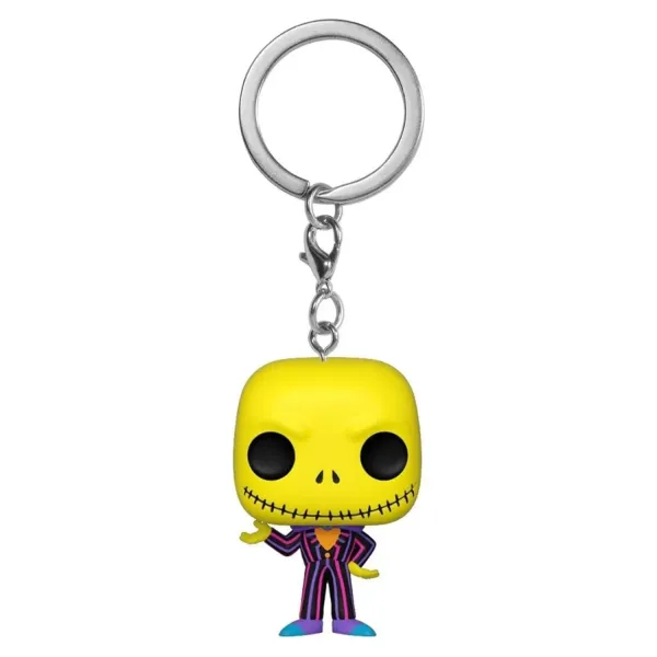 Брелок Funko Pocket POP! Disney TNBC Jack Skellington (BLKLT) 63966