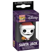 Брелок Funko Pocket POP! Disney TNBC Santa Jack w/Jackolantern 82822