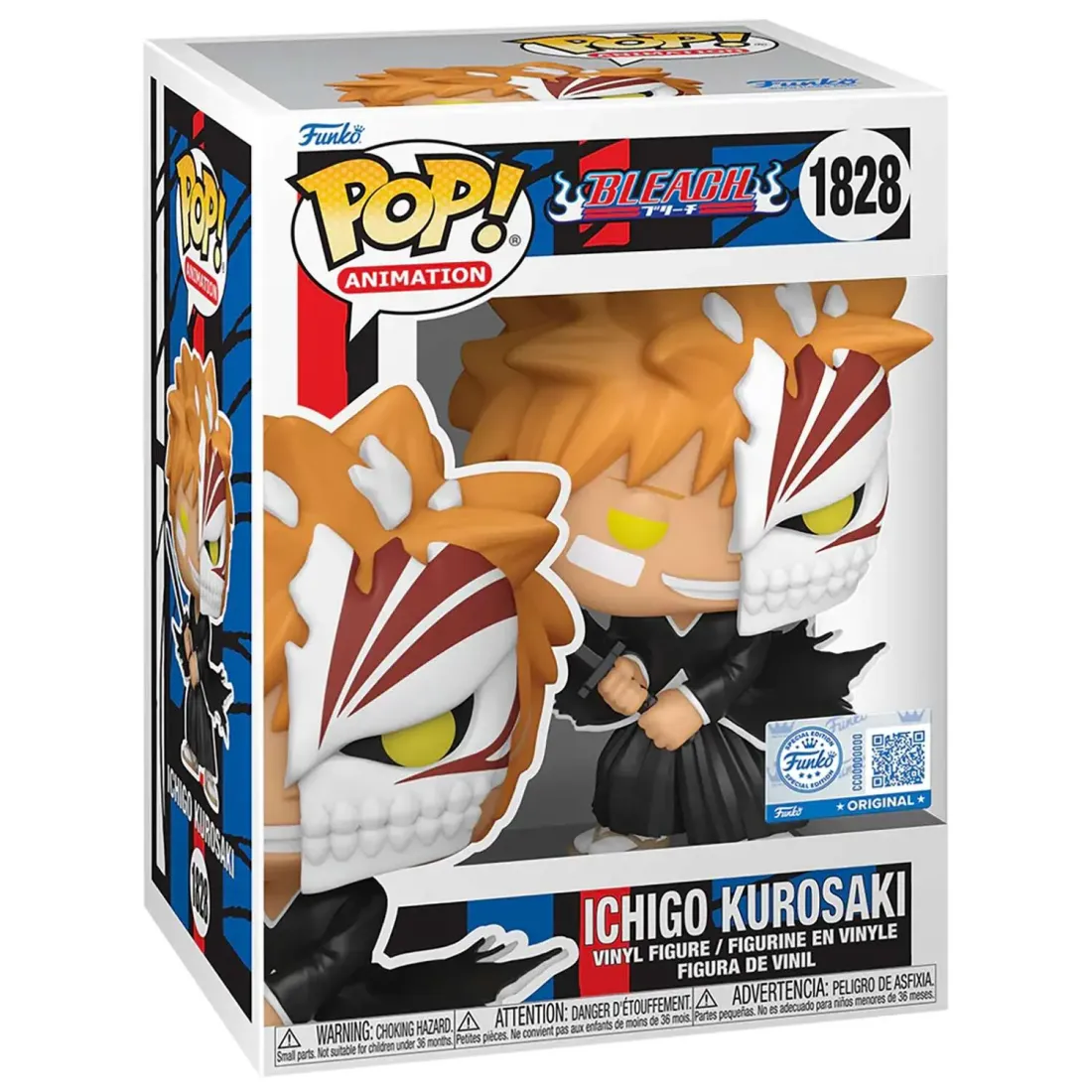 Фигурка Funko POP! Animation Bleach Ichigo Kurosaki Half Mask (Exc) (1828) 84952