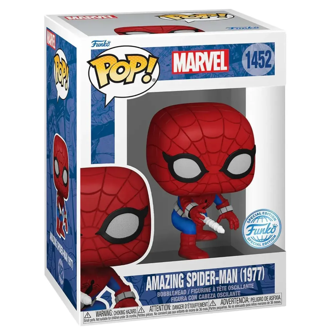 Фигурка Funko POP! Bobble Marvel Amazing Spider-Man (1977) (Exc) (1452) 84526