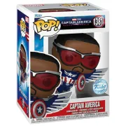 Фигурка Funko POP! Bobble Marvel Captain America BNW Captain America (Exc) (1381) 77597
