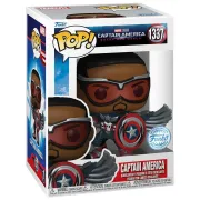 Фигурка Funko POP! Bobble Marvel Captain America BNW Captain America (Retro Comic)(Exc) (1337) 77488