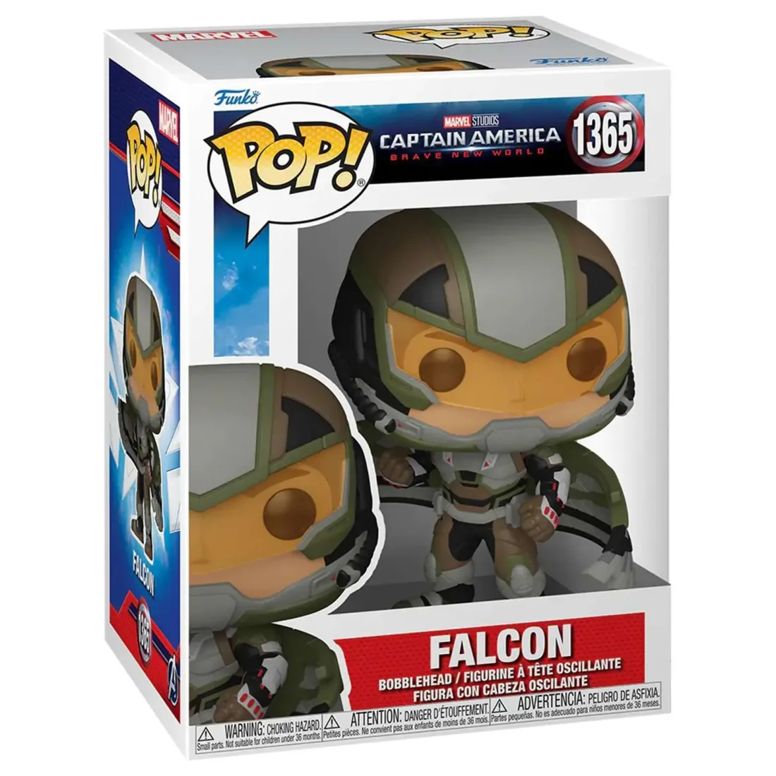 Фигурка Funko POP! Bobble Marvel Captain America BNW Falcon (1365) 75991