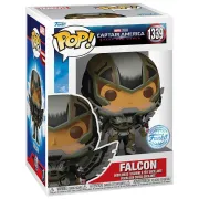Фигурка Funko POP! Bobble Marvel Captain America BNW Falcon (Retro Comic Deco) (Exc) (1339) 77490