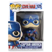 Фигурка Funko POP! Bobble Marvel Captain America Civil War Captain America (125) 7223