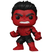 Фигурка Funko POP! Bobble Marvel Captain America BNW Red Hulk (Retro Comic Deco) (Exc) (1338) 77489