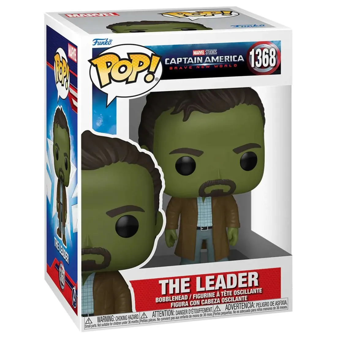 Фигурка Funko POP! Bobble Marvel Captain America BNW The Leader (1368) 75993