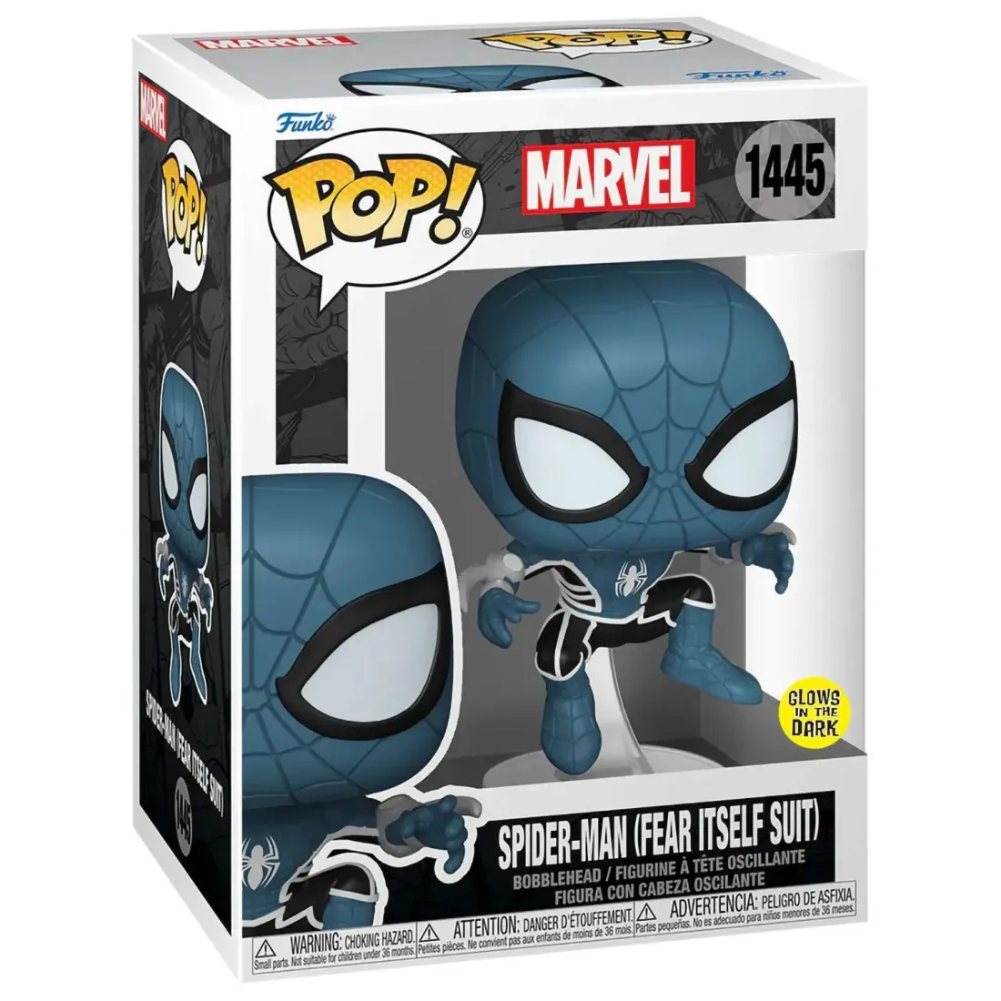 Фигурка Funko POP! Bobble Marvel Comics Spider-Man (Fear Itself Suit) (GW) (1445) 83750