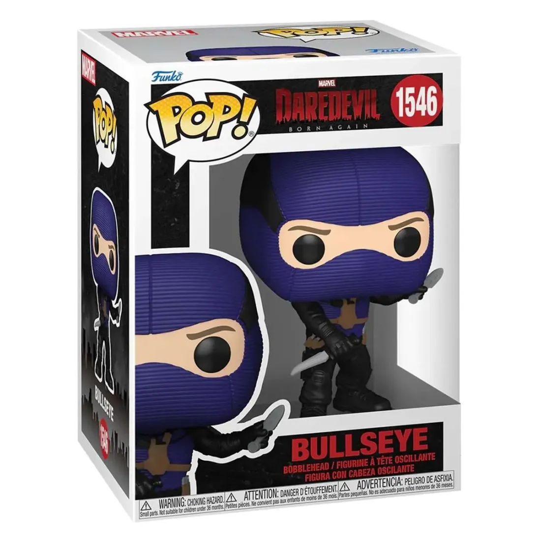 Фигурка Funko POP! Bobble Marvel Daredevil Born Again Bullseye (1546) 75897