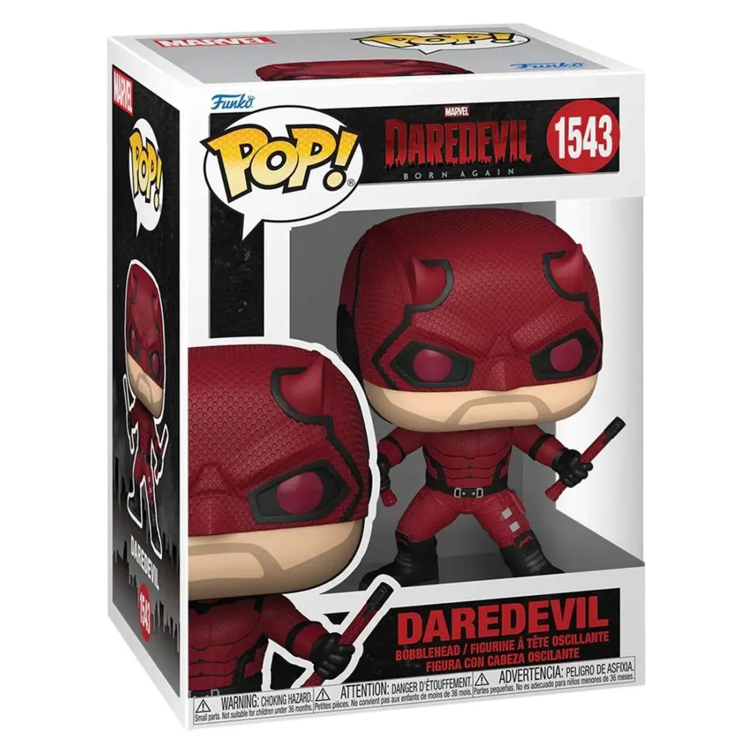 Фигурка Funko POP! Bobble Marvel Daredevil Born Again Daredevil (1543) 75861