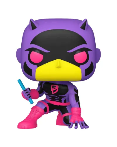 Фигурка Funko POP! Bobble Marvel Daredevil Shadowland (Black/Red) (BLKLT) (Exc) (1359) 77544