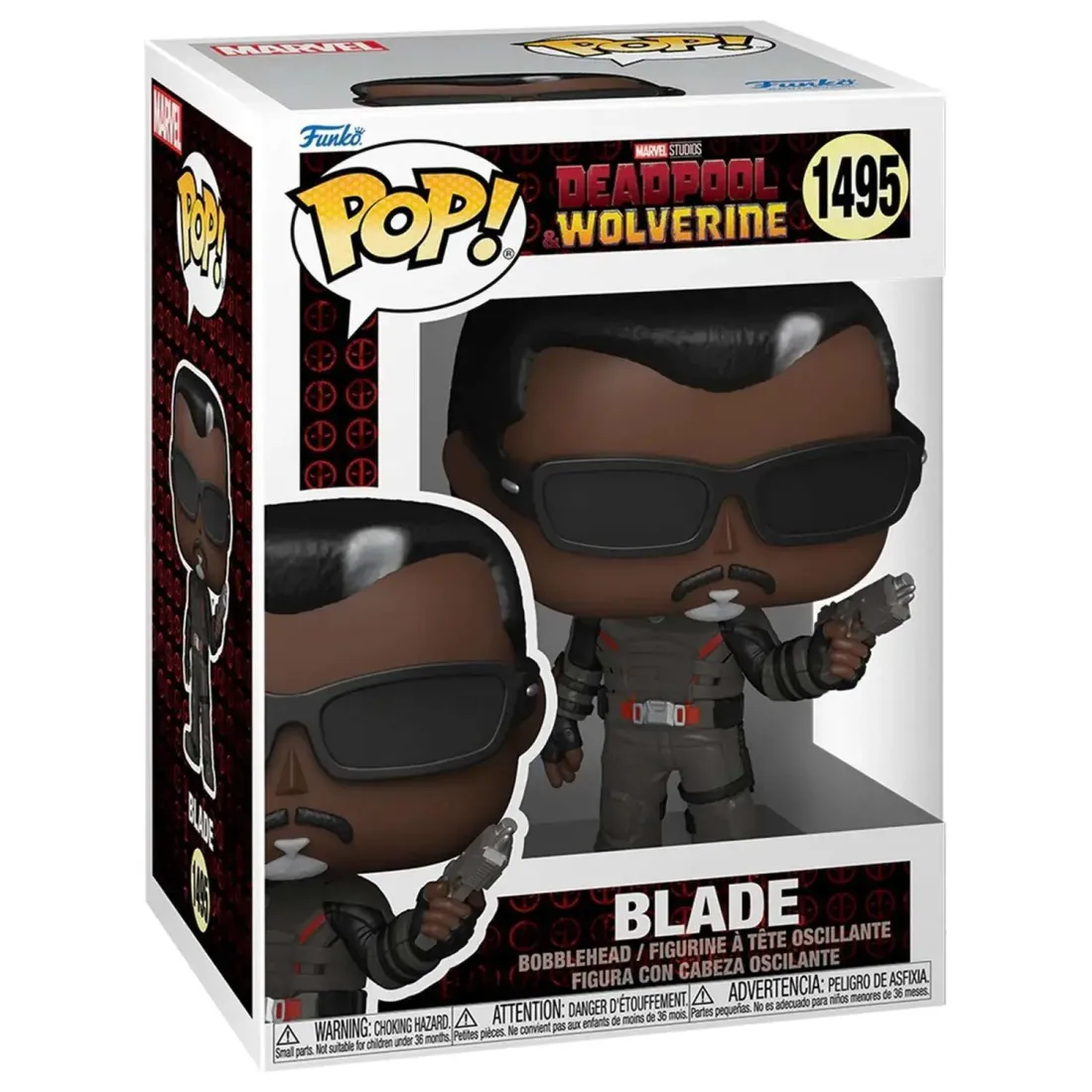 Фигурка Funko POP! Bobble Marvel Deadpool 3 Blade (1495) 84847