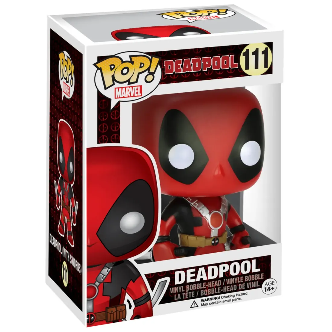 Фигурка Funko POP! Bobble Marvel Deadpool Two Swords (111) 7486