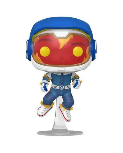 Фигурка Funko POP! Bobble Marvel Fantastic Four FF Human Torch (Exc) (1521) 85358