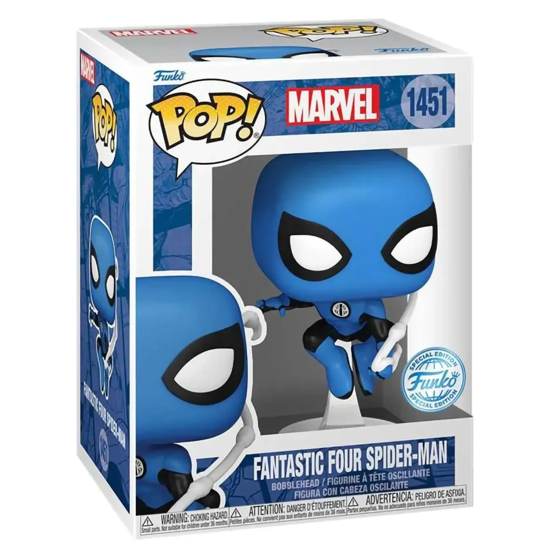 Фигурка Funko POP! Bobble Marvel Fantastic Four Spider-Man (Exc) (1451) 84525